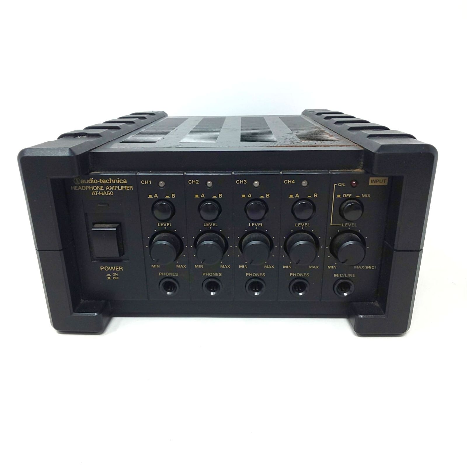 784B-05 audio-technical AT-HA50 ヘッドホンアンプ オーディオ