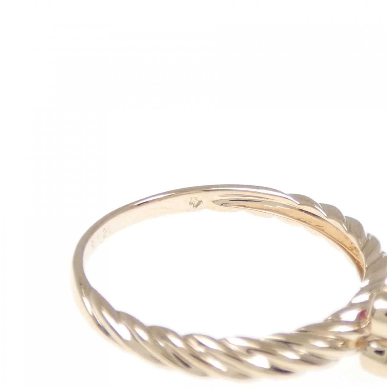 ポンテヴェキオ フラワー ルビー リング 0.20CT - メルカリ 