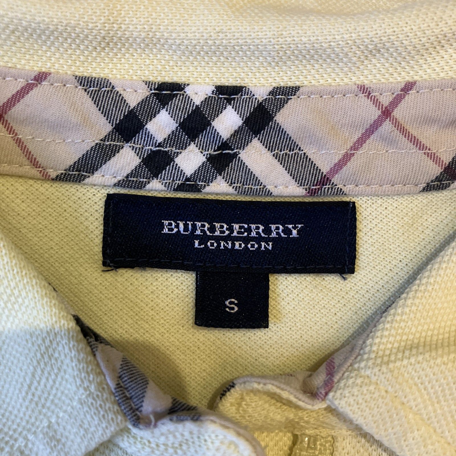 BURBERRY LONDON】バーバリー ロンドン ポロシャツ Sサイズ相当