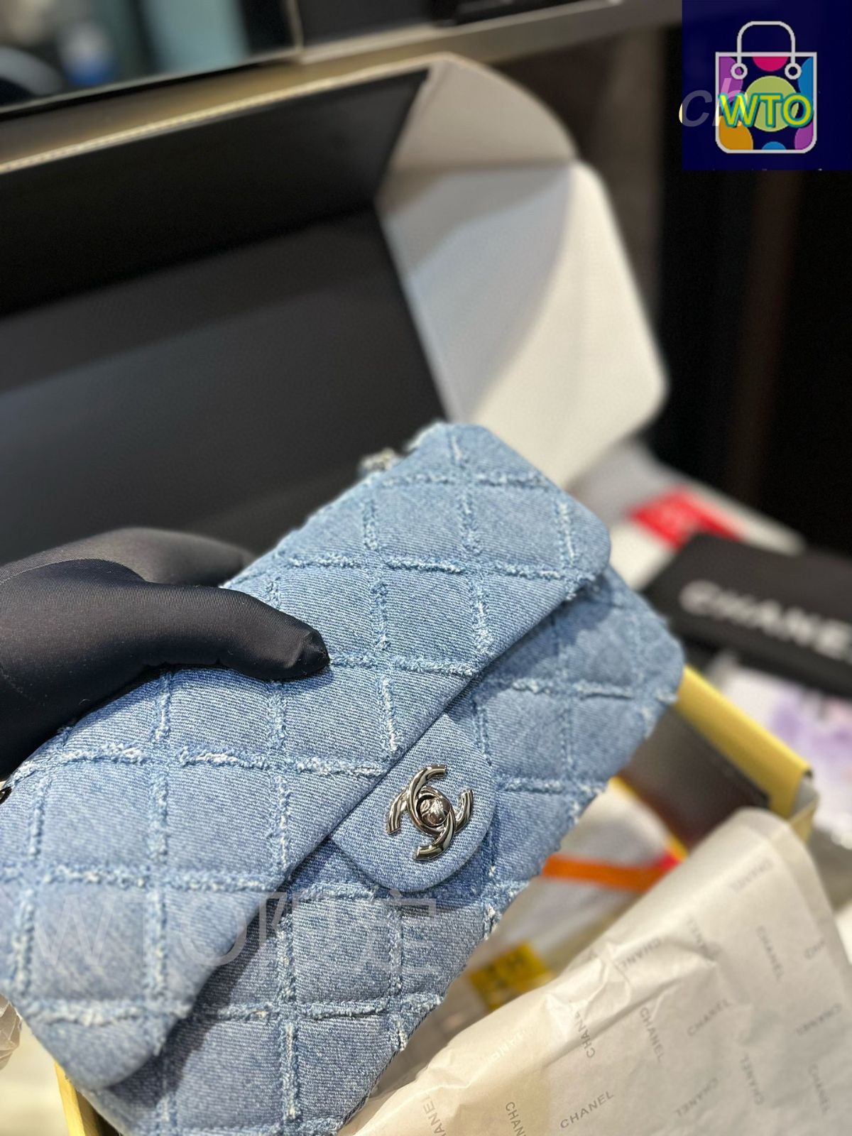 Chanel 今日 高版本デニムミニ CF ツーピースセット～ DECORATOM_COM_BR