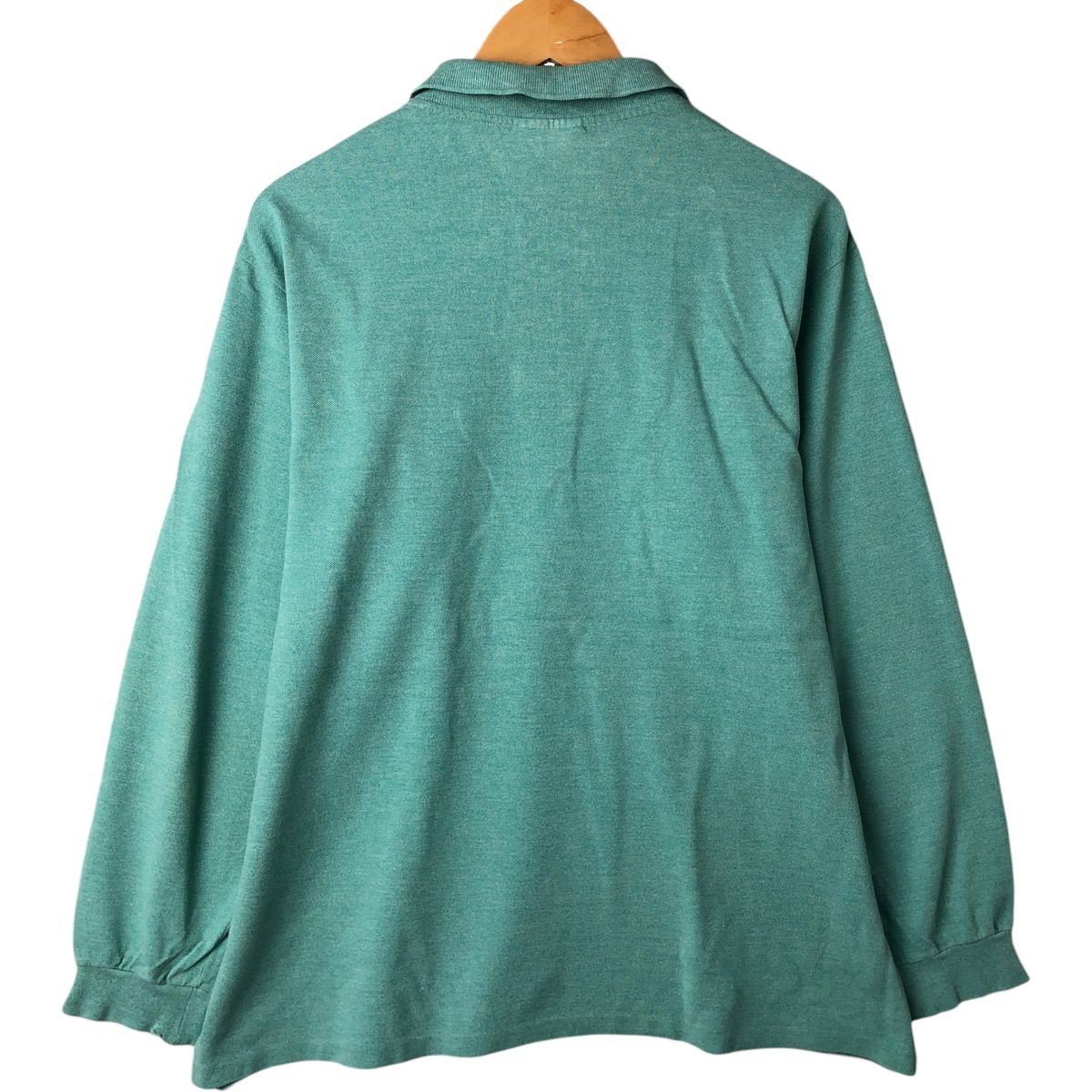 CHEMISE LACOSTE フランス製 長袖 ポロシャツ 70s フランス製 CHEMISE LACOSTE ラコステ ワンポイント コットン
