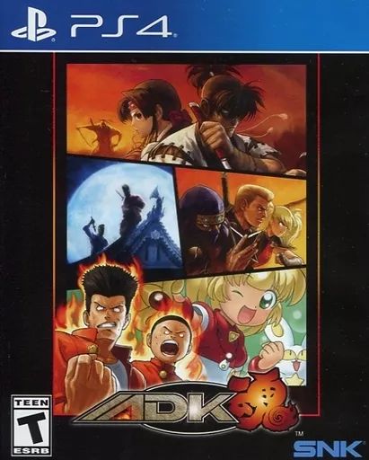 PS4ソフト 北米版 ADK魂 版本体動作可