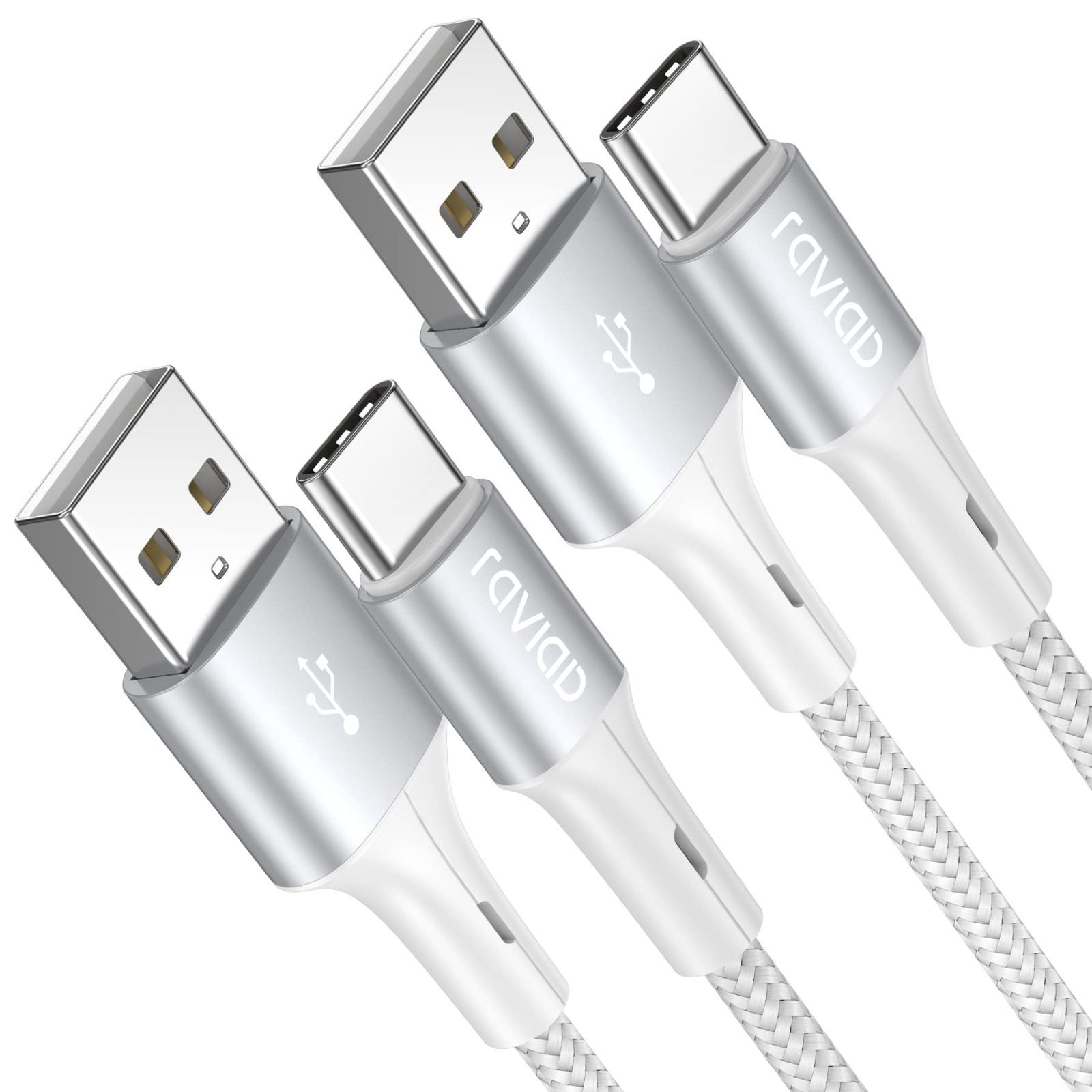 送料無料】RAVIAD USB Type C ケーブル【2m/2本セット】タイプ C ケーブル 3A 急速充電 高速データ転送 高耐久ナイロン編み  USB-A to USB-C ケーブル Redmi 9T、Xperia XZ3 XZ2 XZs、Galaxy - メルカリ