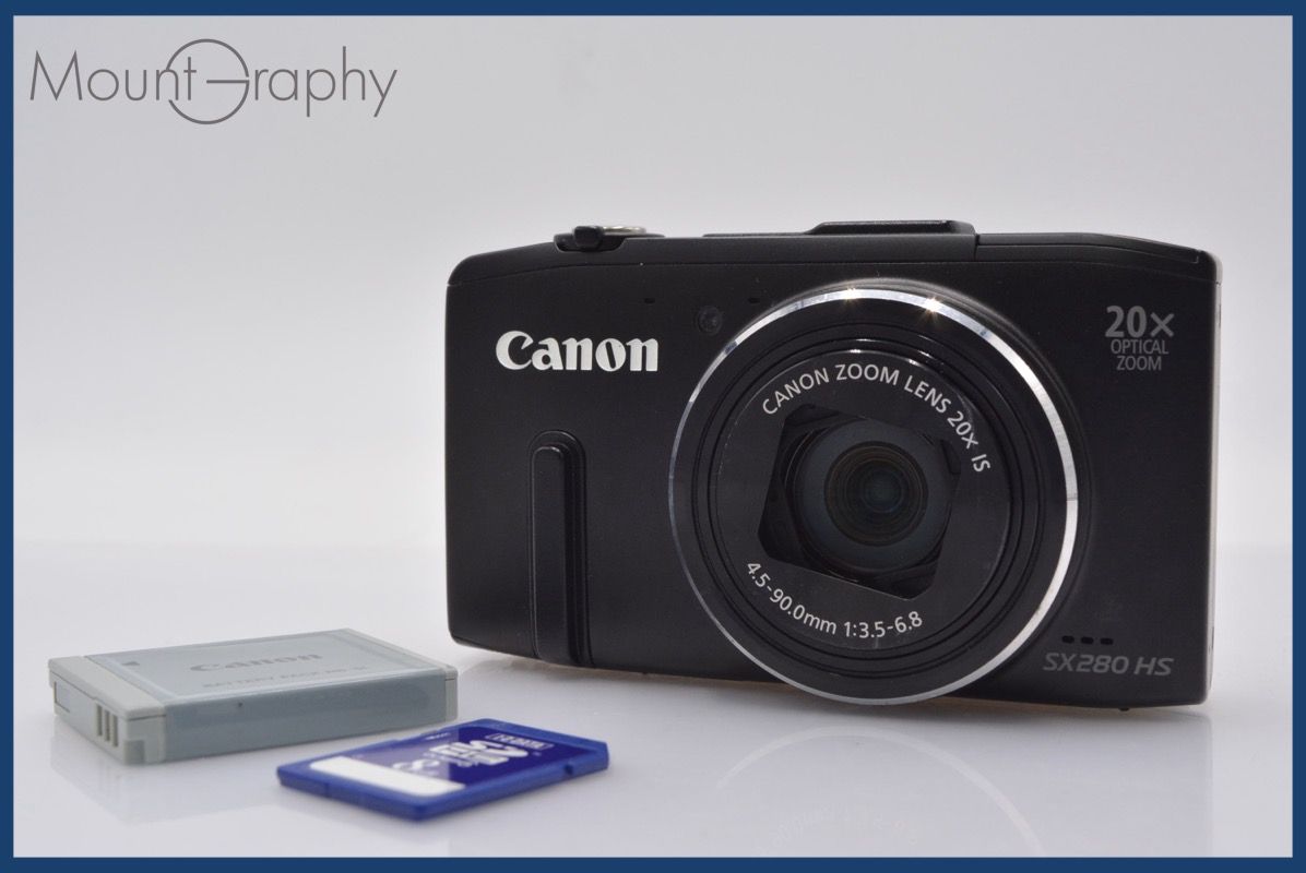☆実用美品☆ キヤノン Canon Power Shot SX280 HS 20x メモリーカード
