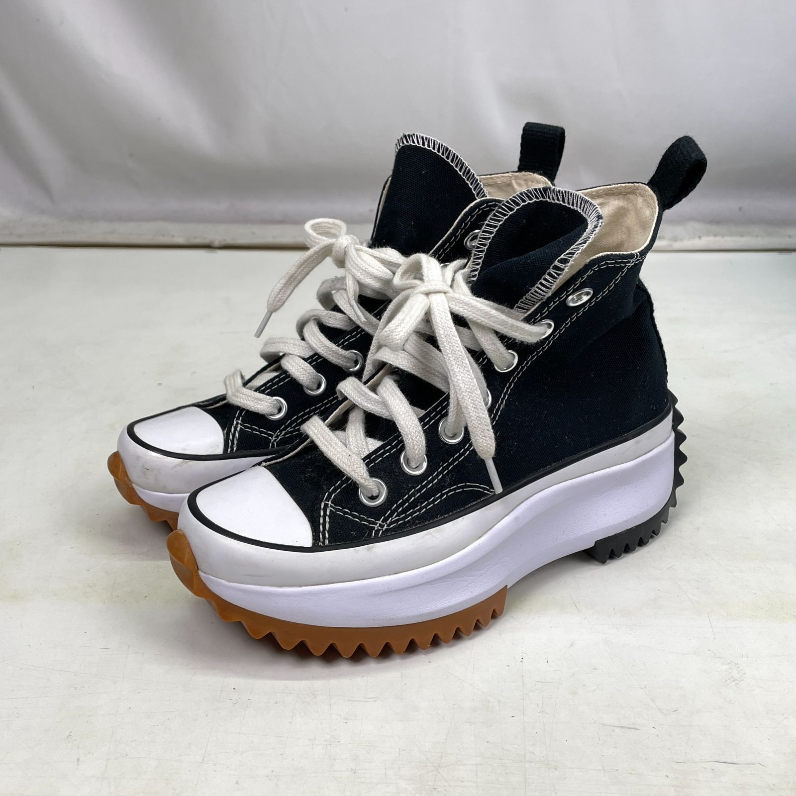 01m267 CONVERSE コンバース ランスターハイク 166800C 黒 21.0cm