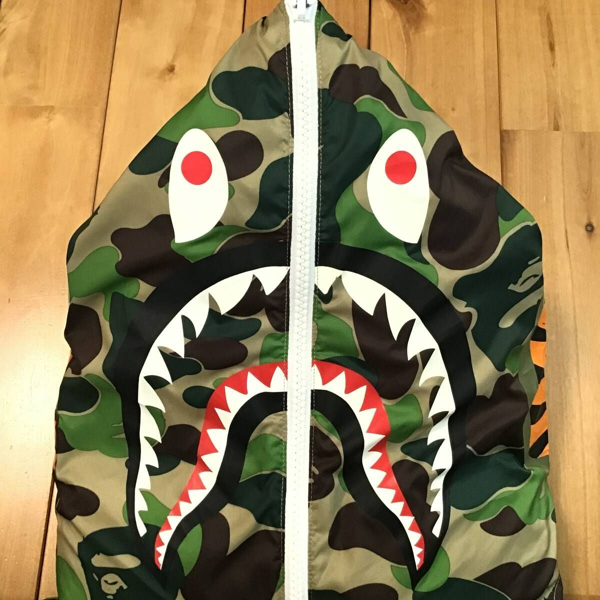 BAPE × Adidas Shark Hoodie Down Jacket Sサイズ a bathing ape 