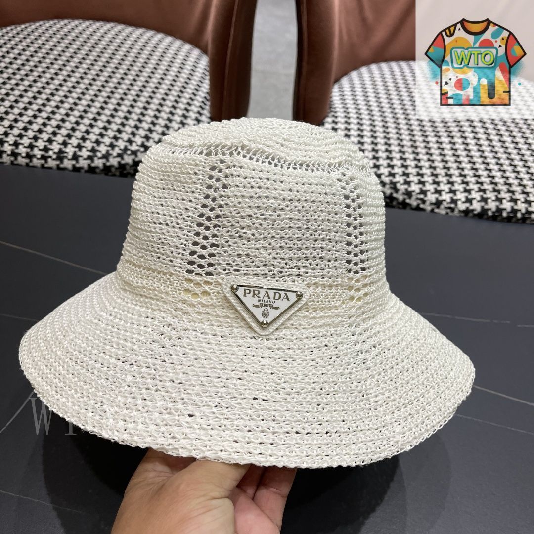 【新品】PRADA ホワイト バケット フィッシャーマン ハット 今日特価】PRADA Foldable キャミ風 フィッシャーハット - メルカリ