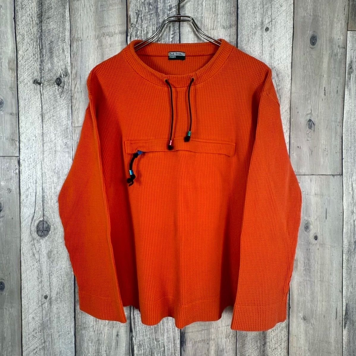 OLD Paul Smith JEANS 90s ポールスミス ジーンズ ワッフル生地 サーマル ロンT 長袖 Tシャツ