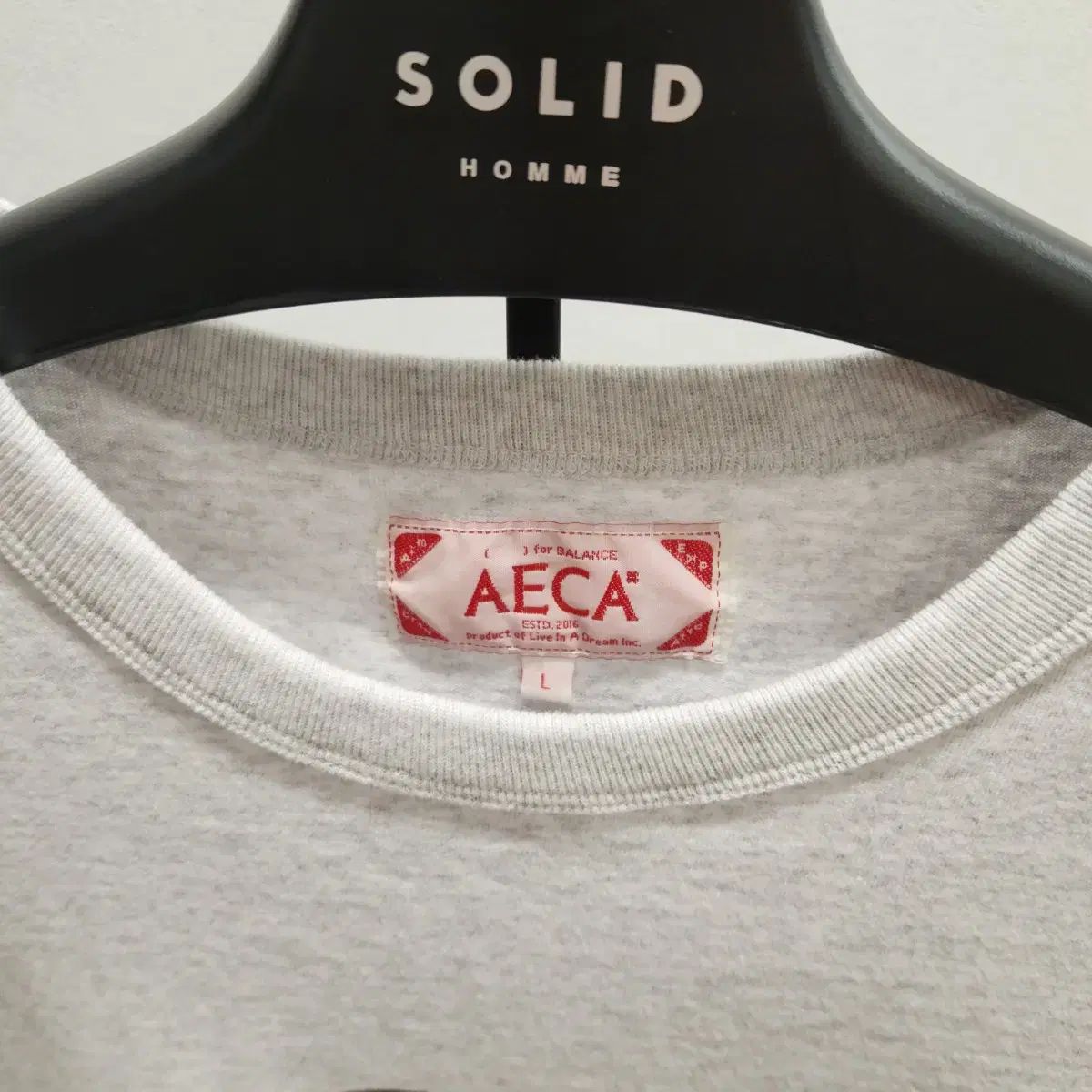 AECA WHITE AECA KING CLOVER Tシャツ WH ◇24SS AECA KING CLOVER Tシャツ/ホワイト◇ (AECA WHITE/T