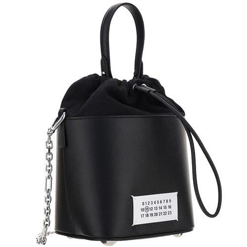 新品】メゾンマルジェラ ショルダーバッグ バケットバッグ レザー 革