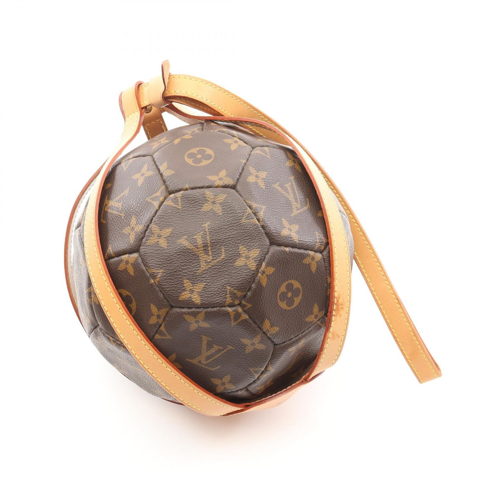 ユニークなデザイン♪【Louis Vuitton】サッカーボール・バッグ ユニークでお洒落♪】ルイヴィトン《サッカーボール・バッグ