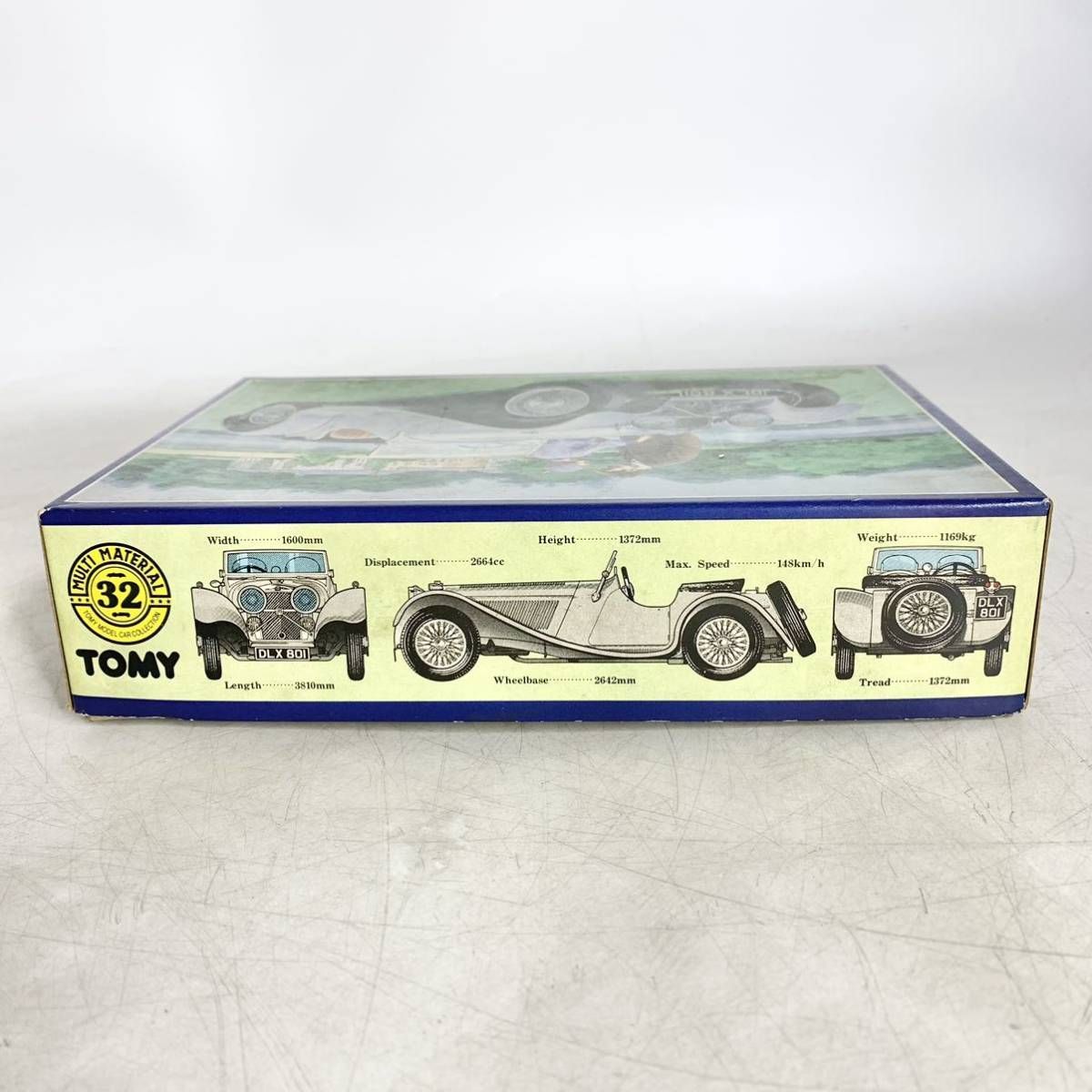 未組立 TOMY トミー 1/32 ジャガー JAGUAR SS100 2 1/2リッター