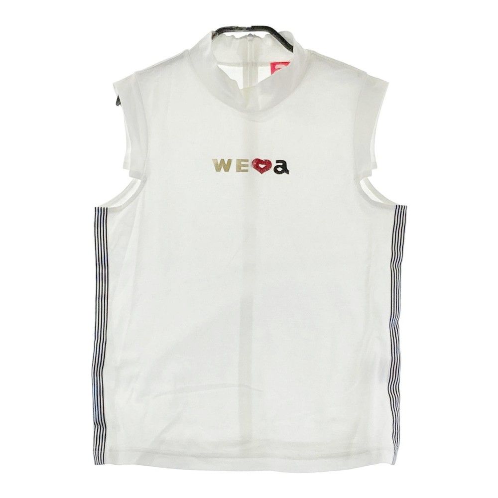 (新品)アルチビオarchivio ロゴ柄ノースリーブ サイズ38 サイズ：38 ARCHIVIO アルチビオ ノースリーブシャツ ホワイト系