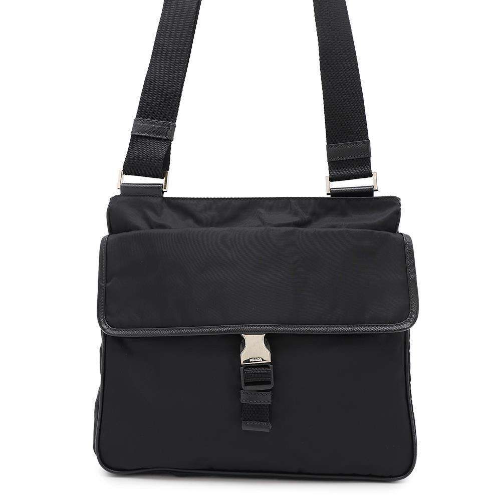 プラダ ショルダーバッグ ナイロン VA0269 PRADA メッセンジャーバッグ 黒