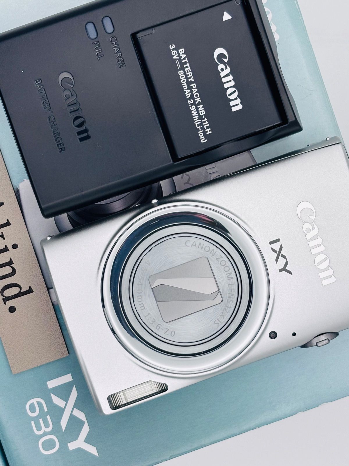 Canon IXY 630 デジタルカメラ バッテリーパック ケース付き 【公式通販】