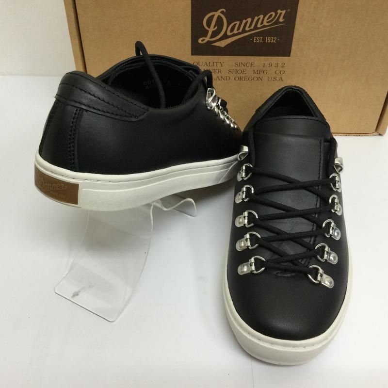 限定割引　美品 Danner ヘーゼルウッド レザー スニーカー 黒27.5cm Danner ダナー スニーカー D011002 HAZELWOOD ヘイゼルウッド