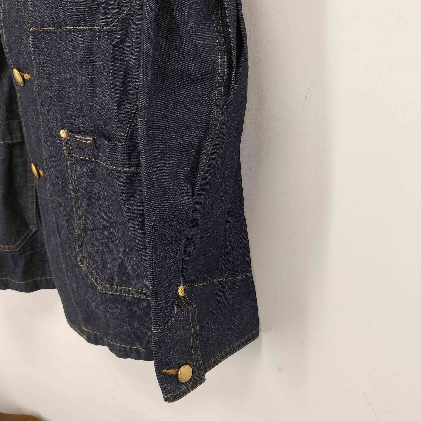サイトバイヨウジヤマモト syte by Yohji Yamamoto 2021ss 10オンスデニムカバーオールジャケット 10 OZ DENIM STAND COLLAR COVERALLS JACKET メンズ 表記無 KANDAIZUMI_COM