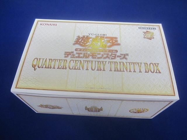 遊戯王　 QUARTER CENTURY TRINITY BOX 未開封 未開封 トレカ 遊戯王 QUARTER CENTURY TRINITY BOX - メルカリ