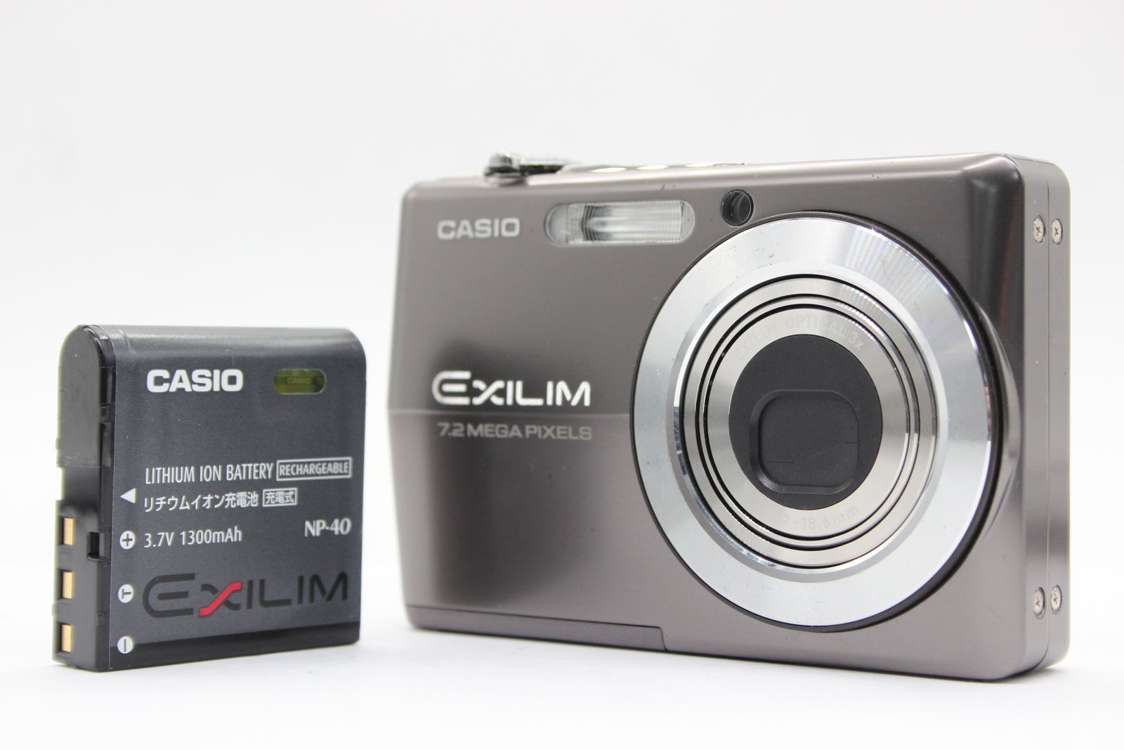 返品保証】 カシオ Casio Exilim EX-Z700 3x バッテリー付き