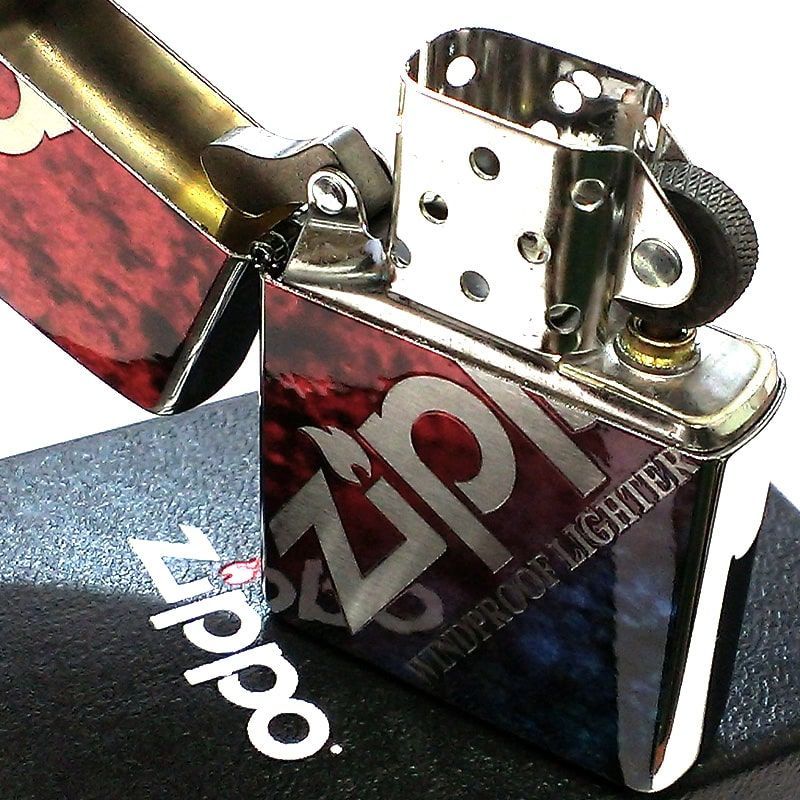 ZIPPO グラデーション ジッポ ライター かっこいい Zippo Logo レッド 