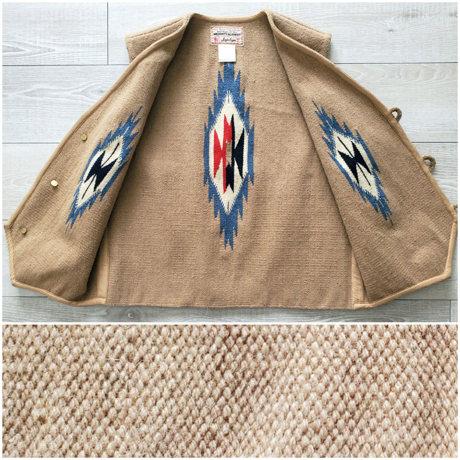 Style Eyes スアイルアイズ□極美品 90s vintage 手織り WILDOATS 