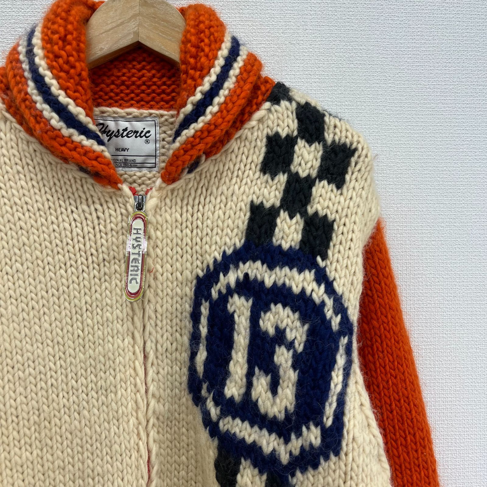 HYSTERIC GLAMOUR ヒステリックグラマー 2ND-1995 カウチンニット 