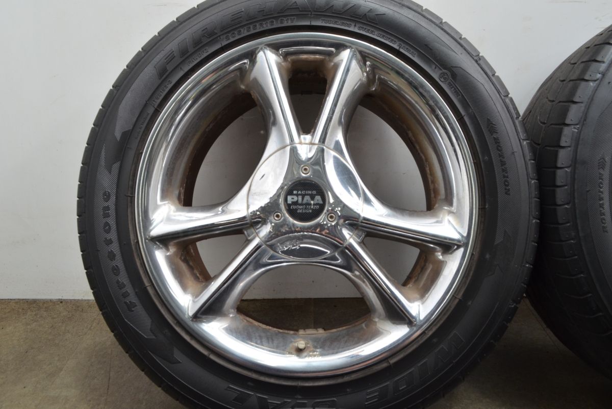 希少 メッキホイール】PIAA VARZZA ピア ヴァルザ 16in 7J +45 PCD100 