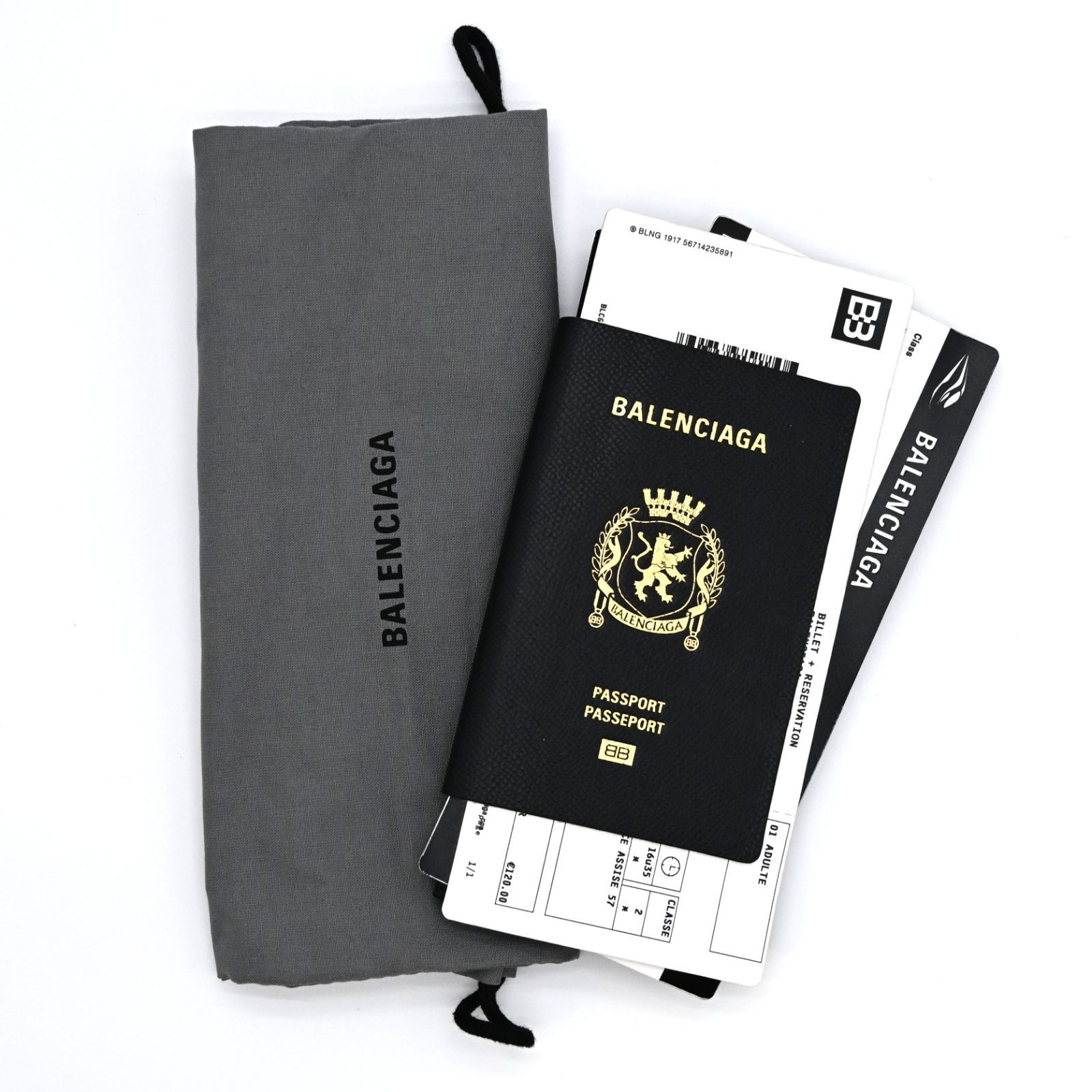 BALENCIAGA バレンシアガ パスポート 2チケット ロング