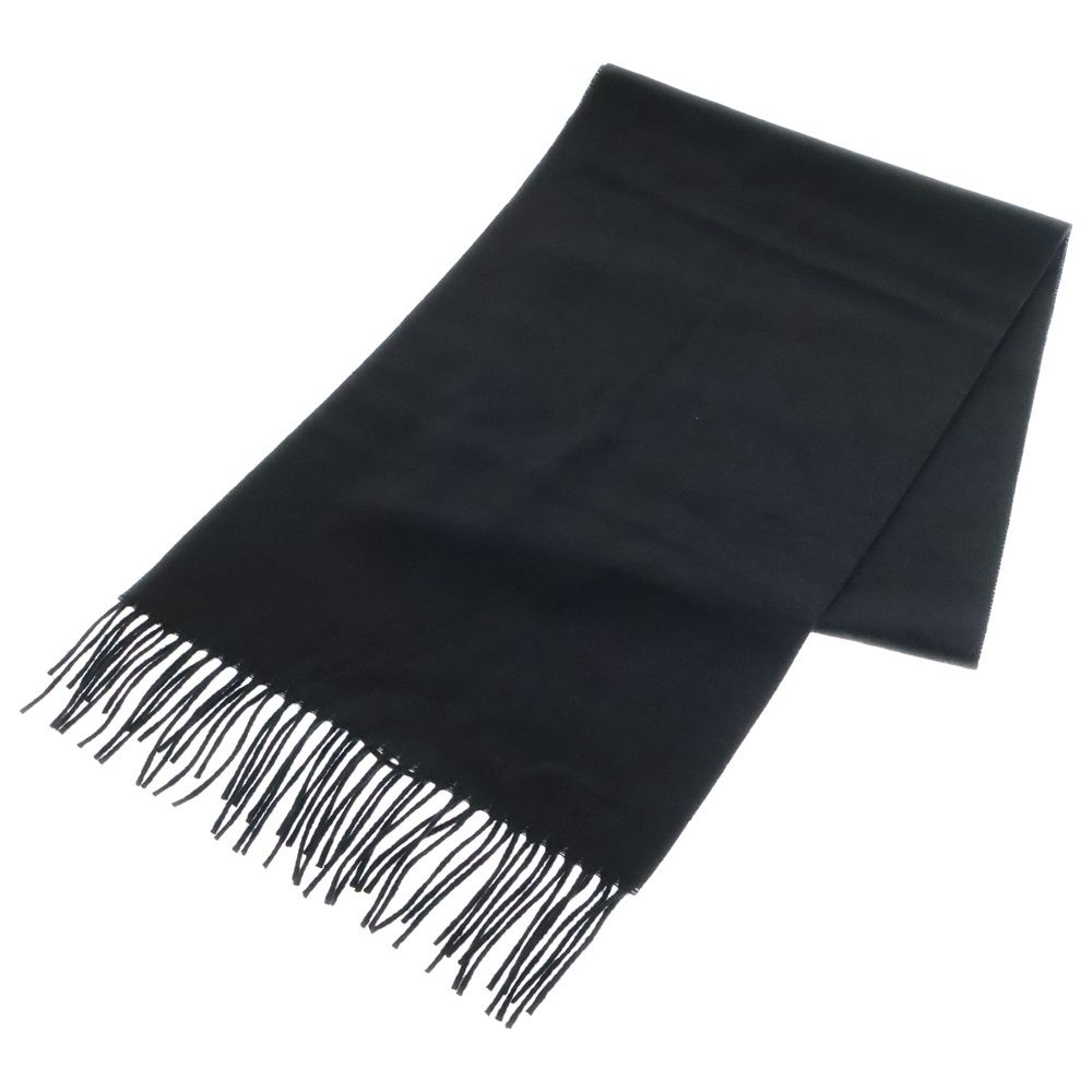 CELINE セリーヌ カシミヤスカーフ フリンジ マフラー ストール ブラック 2AWU519oM.38NO