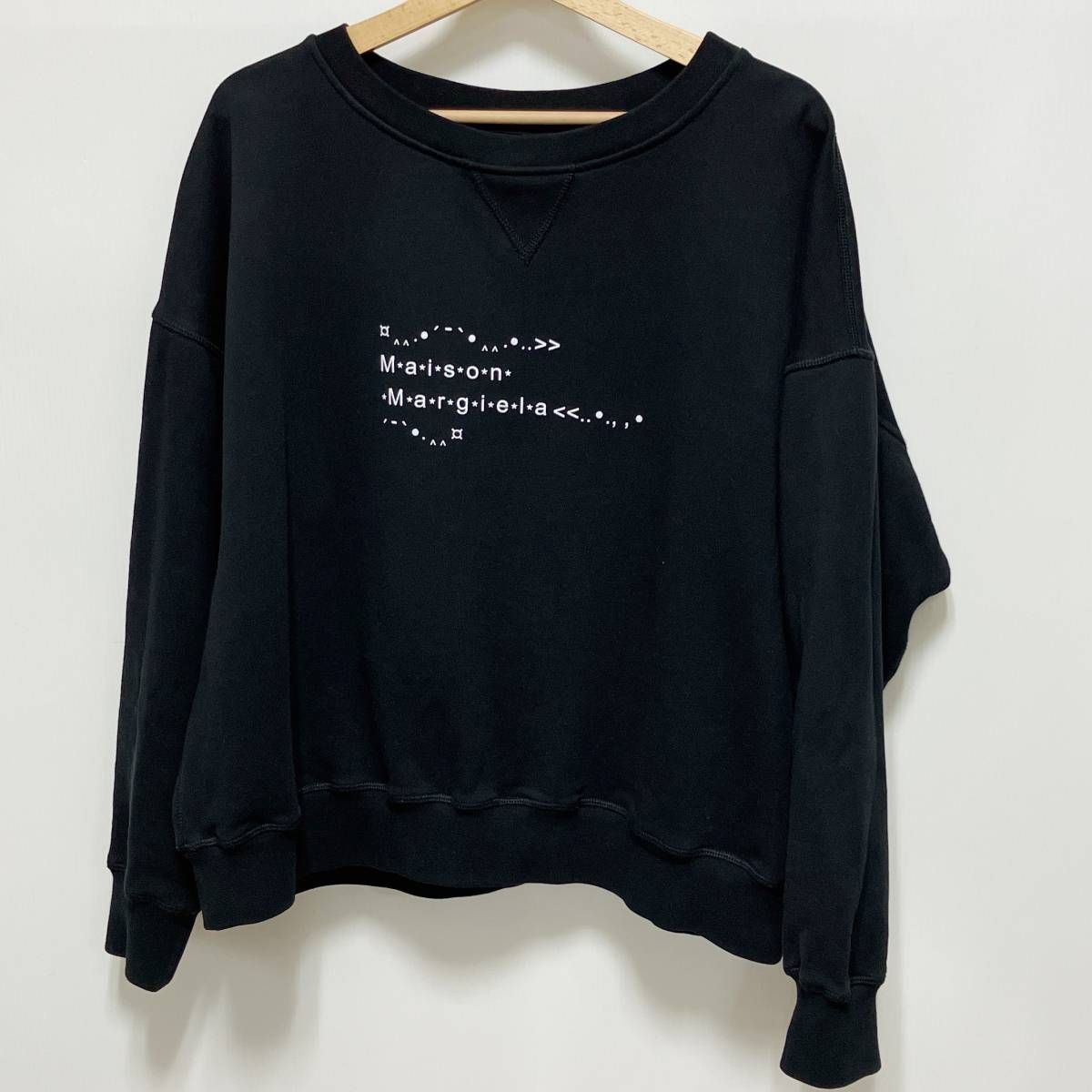 Maison Margiela メゾンマルジェラ スウェット トレーナー 黒 
