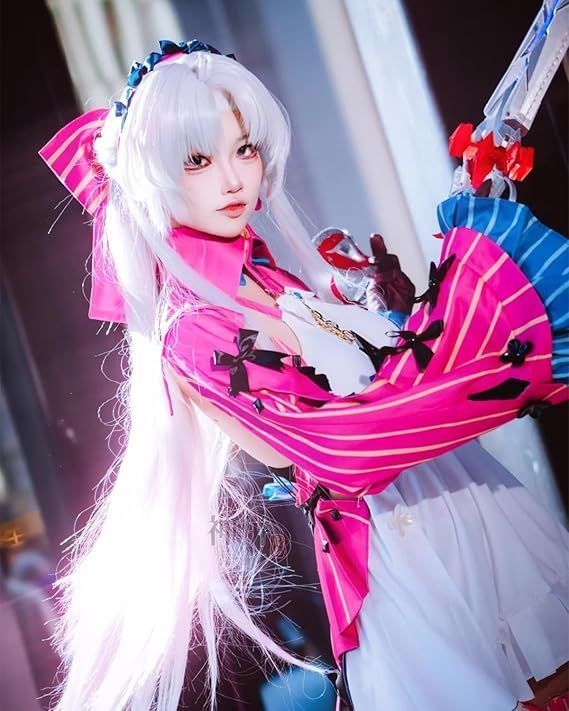 鳴潮 カルロッタ コスプレ衣装 Cosplay ウィッグ追加可 髪飾り