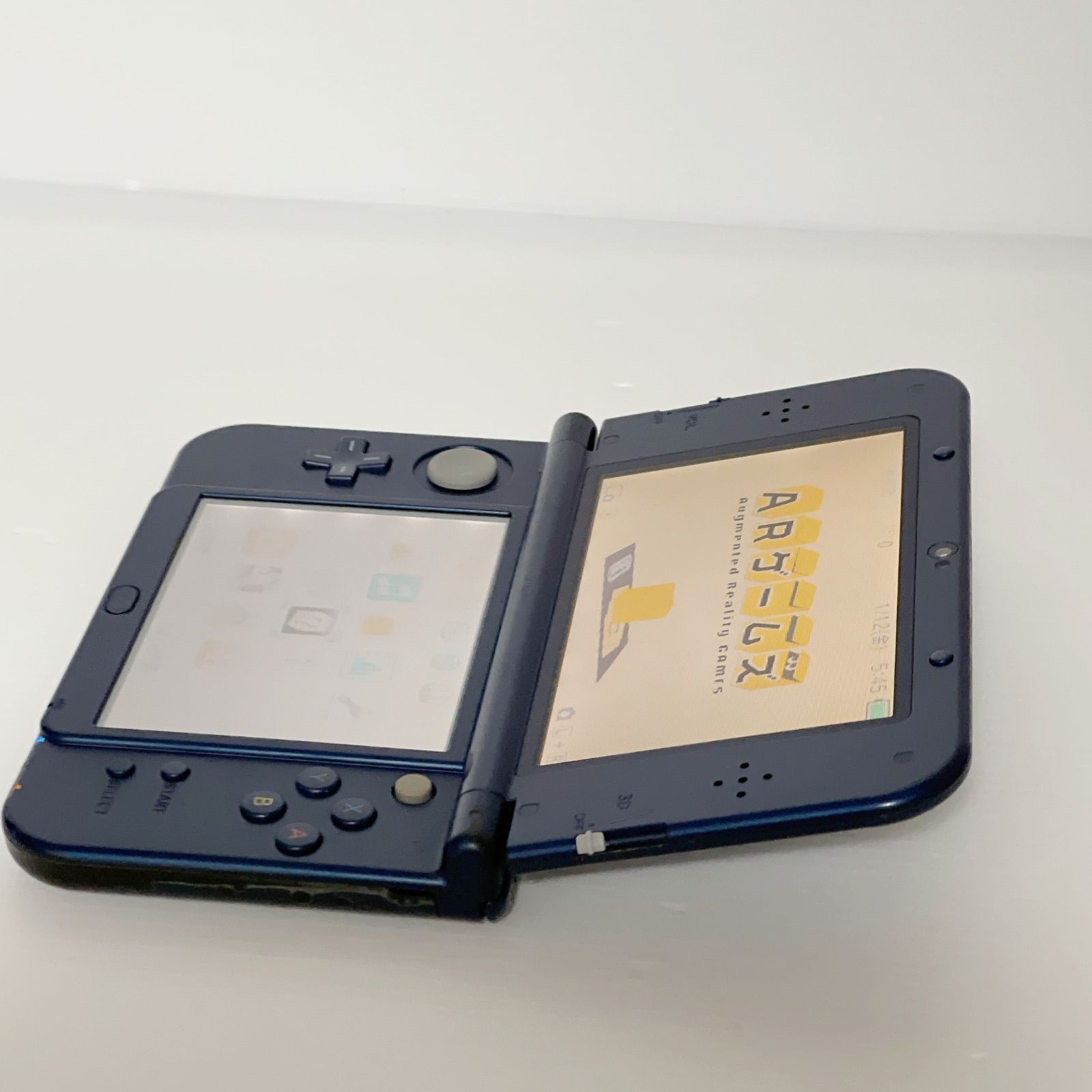New ニンテンドー 3DSLL メタリックブルー 上画面IPS液晶 ジャンク Nintendo ds 3ds 3DS LL 任天堂