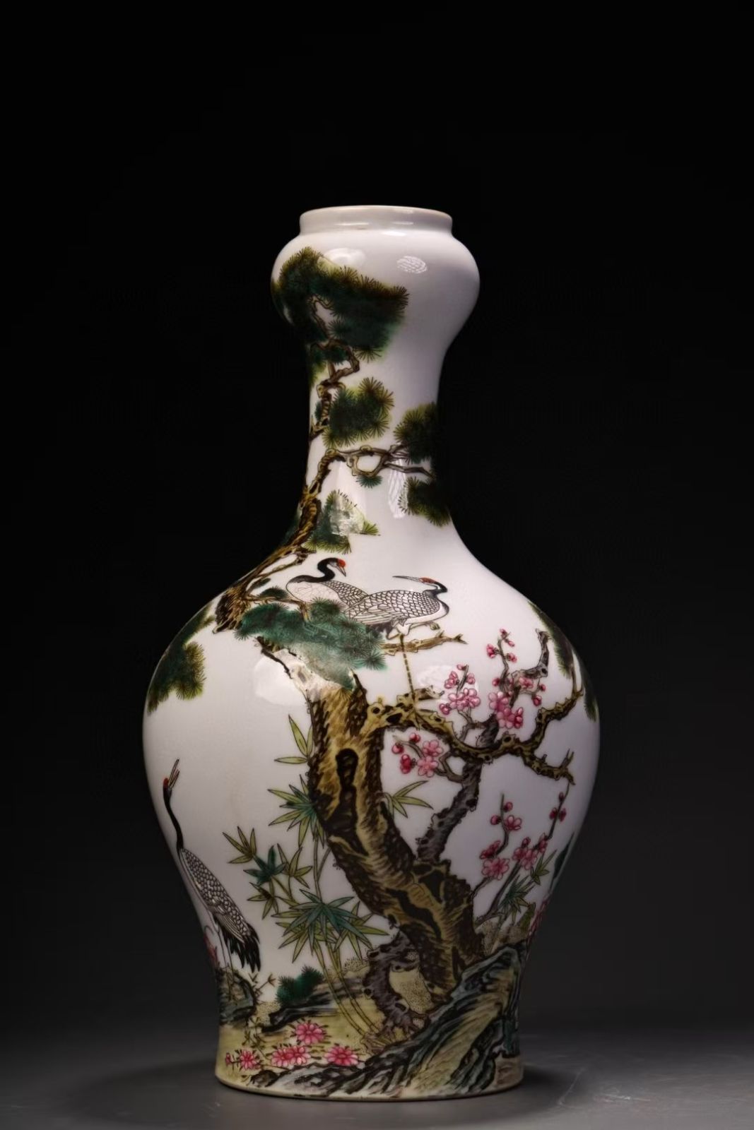 松井哲夫作「菊池渓谷」 油彩 風景画 F10号