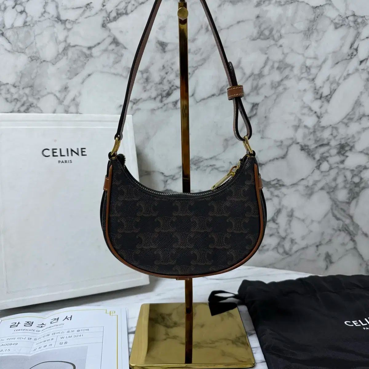 ミニ Celine セリーヌ トリオンフ アババッグ
