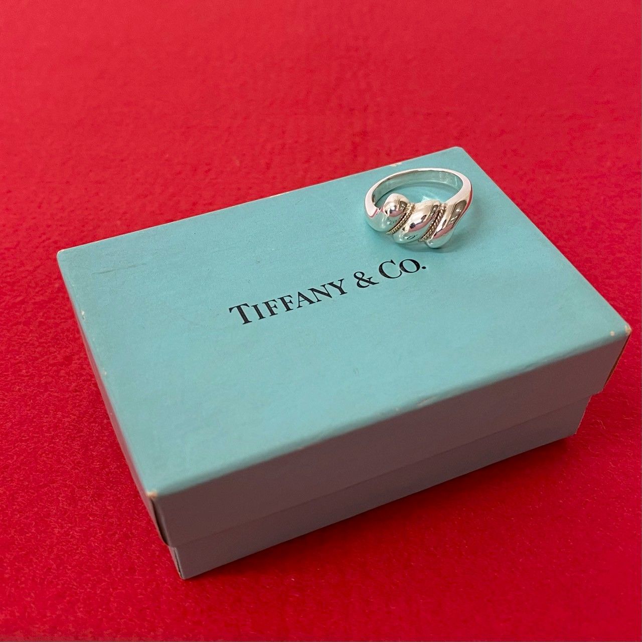 極 美品 箱 袋付 TIFFANY&Co. ティファニー ヴィンテージ