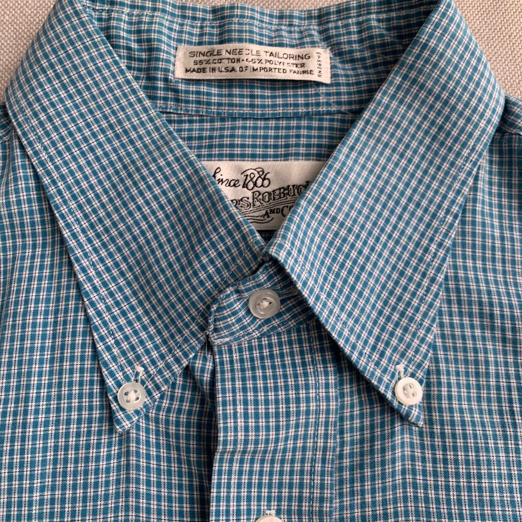 vintage 80s~ SEARS ROEBUCKS シアーズ ローバックス Shirt vintage 80s~ SEARS ROEBUCKS シアーズ ローバックス Shirt