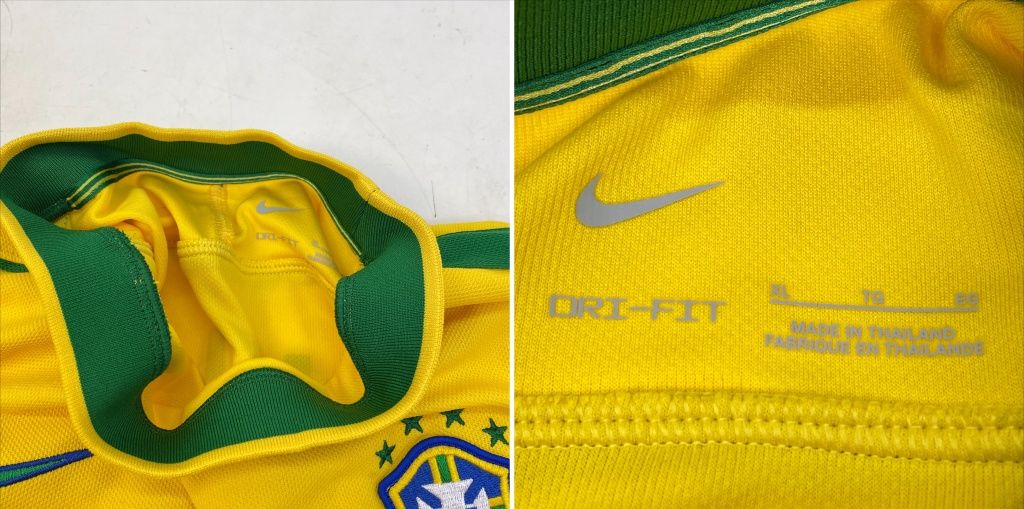 01w-3475 〇 NIKE ブラジル 1998 リイシュー サッカー レプリカ