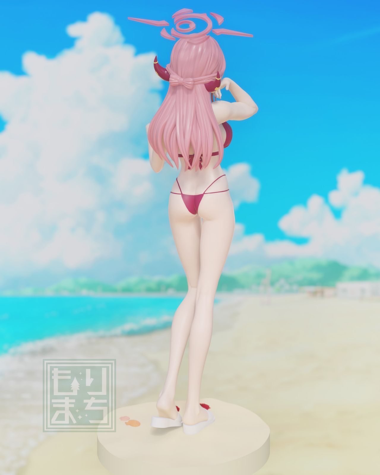 ブルーアーカイブ 正規ガレージキット 陸八魔アル(水着ver.) 1/7 ブルーアーカイブ 正規ガレージキット 陸八魔アル(水着ver.) 1/7