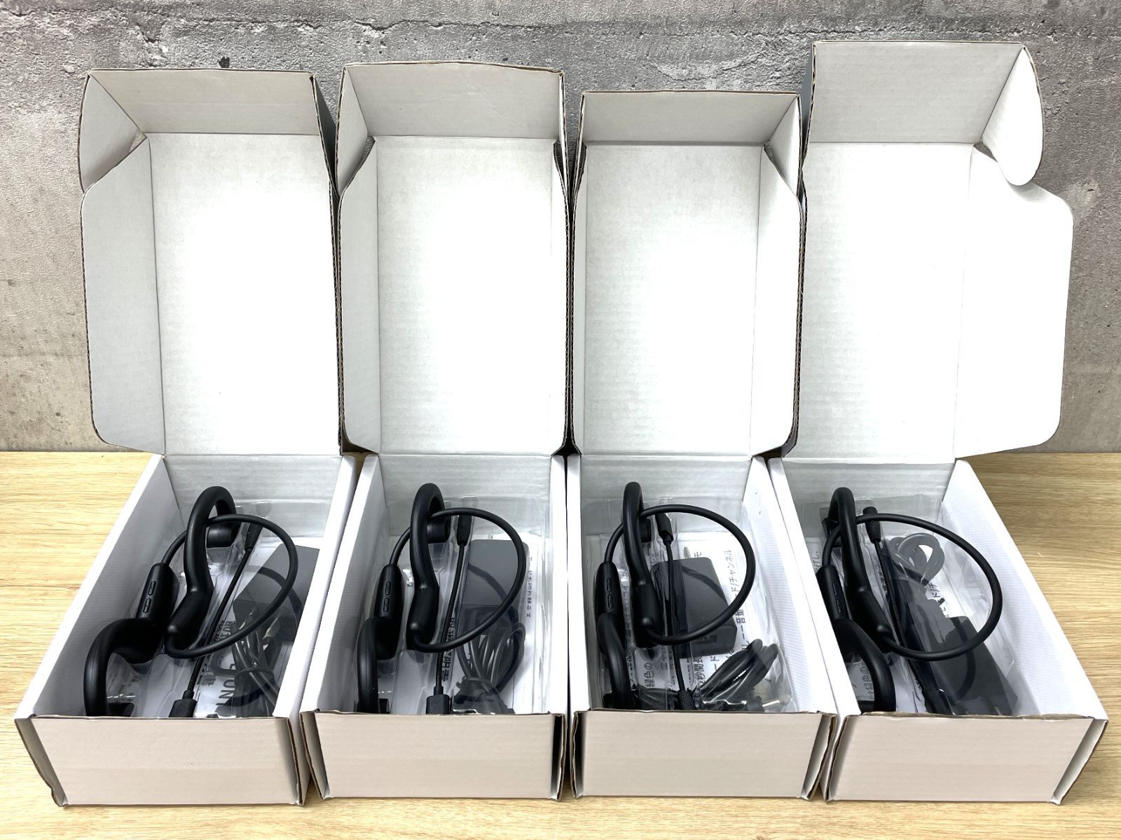 F-05013 GATHER TECH 耳掛け式トランシーバー LYUNTO B1 4個 F-05013 GATHER TECH 耳掛け式トランシーバー LYUNTO B1 4個