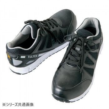 アイトス 51658 セーフティシューズ 耐油 耐滑 静電 男女兼用 ブラック 25.5cm