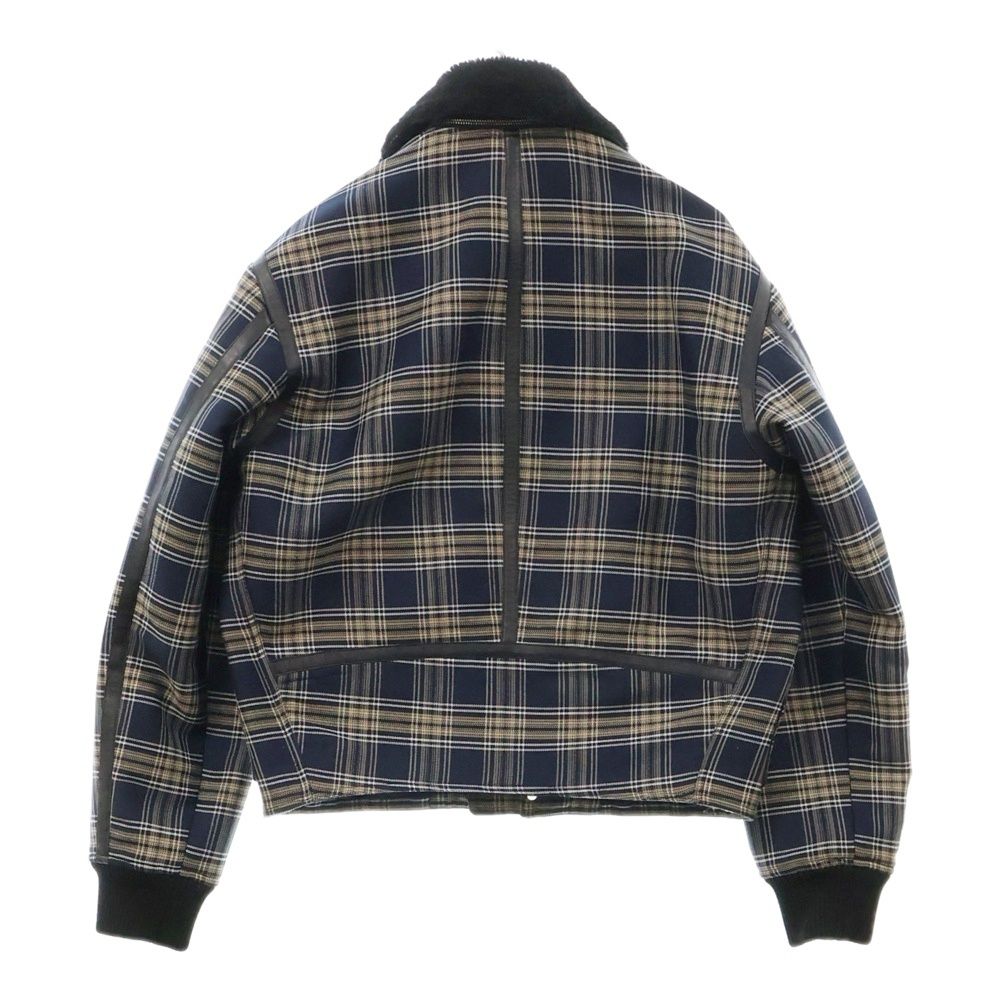 新品同様 Dior homme 21ss ディオール チェックブルゾン