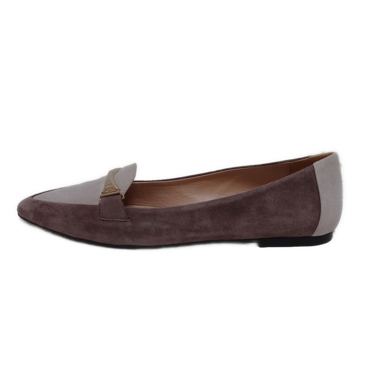 TOD'S(トッズ) フラットシューズ 36 1/2 レディース - グレー TOD'S(トッズ) フラットシューズ 36 1/2 レディース - グレー