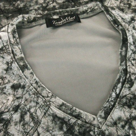 TORNADO MART トルネードマート レオパード ベロア 長袖 カットソー トルネードマート TORNADO MART refined real clothes 長袖