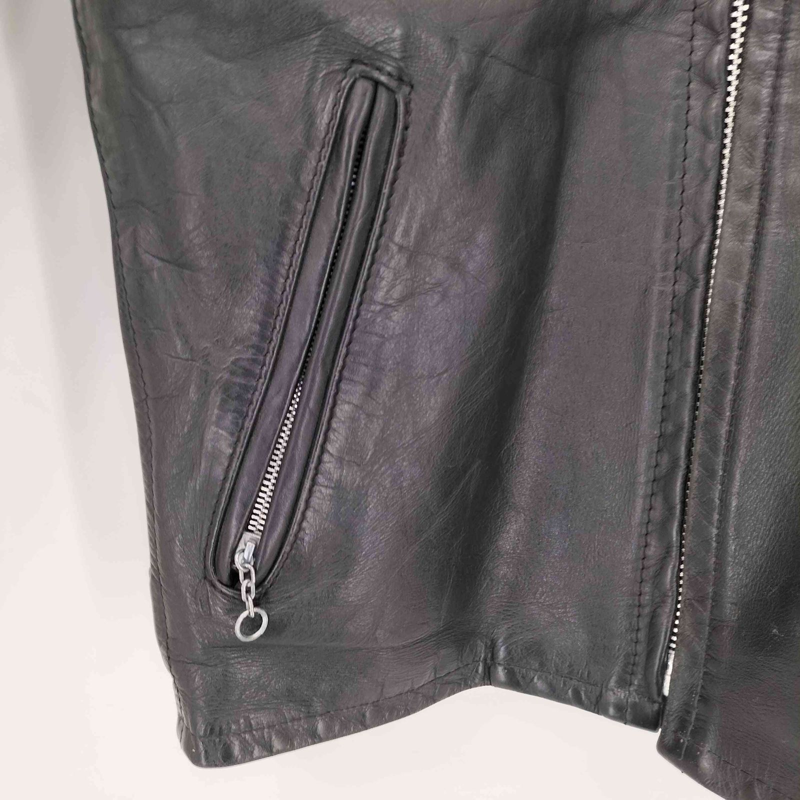 ショット Schott 90S 641 シングル ライダースジャケット ボアライナー