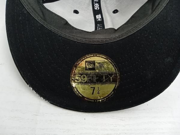 Yohji Yamamoto ニューエラコラボ ブラックキャップ 59FIFTY Yohji Yamamoto ヨウジヤマモト x ニューエラ NEW ERA READYMADE