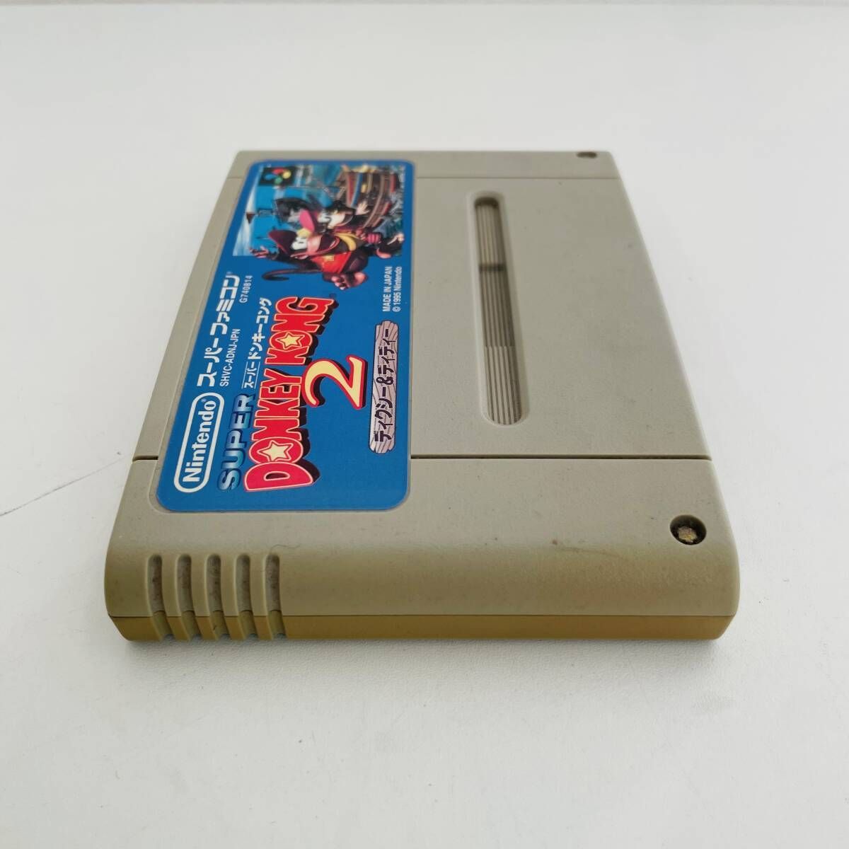 NC833 動作品 スーパーファミコン ソフトのみ スーパードンキーコング2