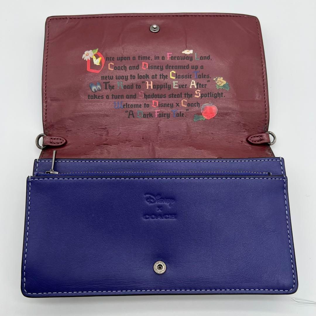 良品】コーチ Disney コラボ ショルダーウォレット ショルダーバッグ 