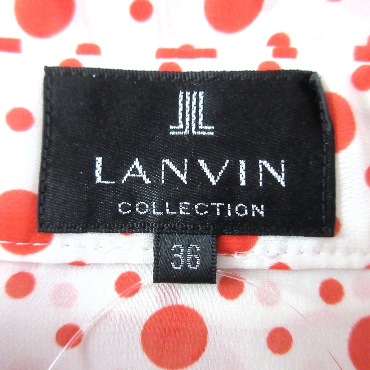 LANVIN COLLECTION(ランバンコレクション) 半袖シャツブラウス サイズ