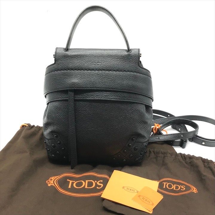 良品 TOD'S トッズ WAVE ウェーブ リュックサック バックパック 楽天市場】□新品同様□ TODS トッズ ウェーブ レザー リュック