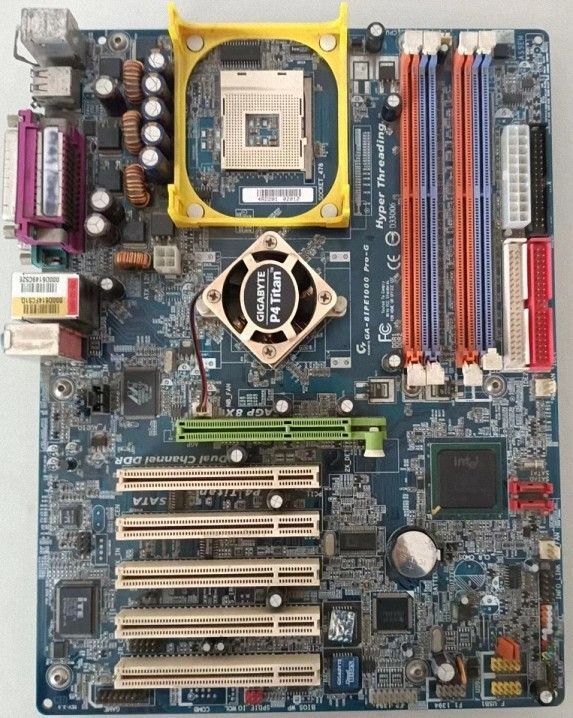 GIGABYTE GA-8IG1000 Pro-G intel Pentium4 Celeron socket478 DDR-SDRAM ATX  Motherboard - メルカリ